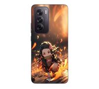 Coque Pour Oppo Reno 12 Pro 5g Demon Slayer Nezuko 3d Art Anime Manga Maniacase