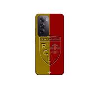Coque Pour Oppo Reno 12 Pro 5g Rcl Lens Logo Fond Jaune Et Rouge Maniacase