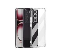 Avizar Coque pour Oppo Reno 12 Pro Antichoc Flexible Coins renforcés Transparent