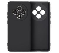 Coque pour Oppo Reno 12F Semi-rigide Soft-touch Anti-traces Noir