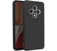 Coque pour Oppo Reno 12F Silicone Souple Mate Noir