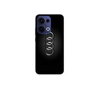 Coque Pour Oppo Reno 13 5g Logo de voiture Audi front noir