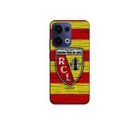 Coque Pour Oppo Reno 13 5g Rcl Lens Original Jaune Et Rouge Maniacase