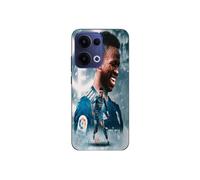 Coque Pour Oppo Reno 13 5g Vinicius JR Real Madrid Bleu Wallpaper