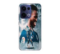 Coque Pour Oppo Reno 13 5g Vinicius Jr Real Madrid Bleu Wallpaper Maniacase