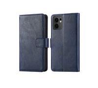 imoshion imoshion Étui de télephone portefeuille de luxe pour Oppo Reno 13 F (5G) Bleu foncé Bleu foncé