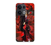 Coque Pour Oppo Reno 13 Pro 5g Demon Slayer Kimetsu No Yaiba Itachi Uchiha Front Rouge