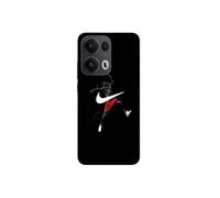 Coque Pour Oppo Reno 13 Pro 5G nike jordan logo fond noir