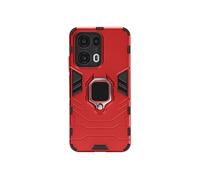 Coque pour Oppo Reno 13 Pro Anneau Support Antichoc Rouge