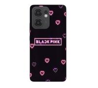 Coque Pour Oppo Reno 13F Blackpink coeur rose