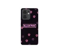 Coque Pour Oppo Reno 13f Blackpink Coeur Rose