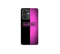 Coque Pour Oppo Reno 13F Blackpink noir et rose