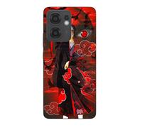 Coque Pour Oppo Reno 13f Demon Slayer Kimetsu No Yaiba Itachi Uchiha Front Rouge