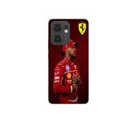 Coque Pour Oppo Reno 13F Lewis Hamilton Official Ferrari Wallpaper