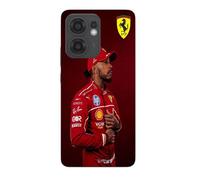 Coque Maniacase Pour Oppo Reno 13F Lewis Hamilton Official Ferrari Wallpaper
