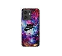 Coque Maniacase Pour Oppo Reno 13F Nike logo noir stylé Rose Vif Violet Bleu