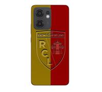 Coque Pour Oppo Reno 13f Rcl Lens Logo Fond Jaune Et Rouge