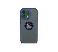 Coque pour Oppo Reno 14 avec Support Anneau et Fixation Magnétique Bleu
