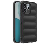 Avizar Coque pour Oppo Reno 14 F / 14 FS Design Texturé en Relief Noir