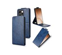 Coque pour OPPO Reno 15F 5G Etui de Protection en Cuir à Rabat Vertical de Luxe avec Fente pour Carte Bleu