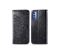 Coque pour Oppo Reno4 Z 5G Similicuir Noir