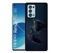 Coque Pour Oppo Reno6 Pro 5g - Manette 3d Xbox Game - Silicone - Noir
