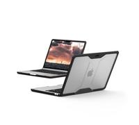 Urban Armor Gear Housse Plyo pour MacBook Air 13.6" M2 (2022) - robuste - ice/noir