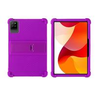 Coque pour OSCAL Pad 30 WiFi 10,1", OSCAL Pad 80 Wifi 10,5", ROWT A10 10,1" Tablette avec béquille PC, Silicone souple, lavable, coin épais résistant aux chocs, violet