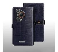 Coque pour Oscal Pilot 3 6.78"" Housse en Cuir PU Pochette de Portefeuille Magnétique Étui de Protection Bleu WG