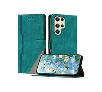 Coque pour Oukitel C61/C61 Pro Housse en Cuir PU avec [Protection Antichoc TPU] [Fonction Support] [Porte-Cartes ] Etui pour Antichoc Magnétique Vert