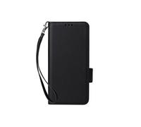 Coque pour Oukitel C62/C62 Pro étui à rabat magnétique en TPU souple antichoc avec porte-cartes, compatible avec Oukitel C62/C62 Pro-Noir