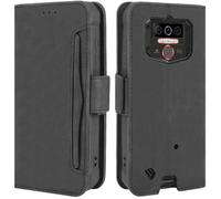 Coque pour Oukitel WP5, Housse à Rabat en Premium PU Cuir Flip Cover Case Antichoc Portefeuille Etui pour Oukitel WP5 2020 Coque,