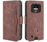 Coque pour Oukitel WP5, Housse à Rabat en Premium PU Cuir Flip Cover Case Antichoc Portefeuille Etui pour Oukitel WP5 2020 Coque,