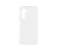Coque pour P40 Lite Semi-rigide et Souple en Silicone Huawei Transparent