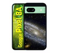 Coque Pour Pixel 8a - Andromède - Silicone - Noir