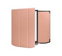 Coque pour Pocketbook InkPad X Pro Slim Hard Case Sleepcover Bookcase zonder stand Rose dorée