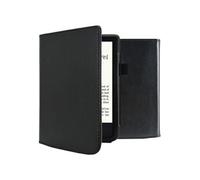 imoshion Étui de liseuse portefeuille en cuir végan pour Pocketbook Touch Lux 5 / HD 3 / Basic Lux 4 / Vivlio Lux 5 - Noir