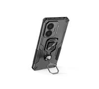 Coque pour Poco F7 Antichoc avec Anneau Rotatif et Support Intégré Noir