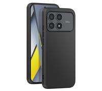 Coque pour Poco F8 Pro en Silicone Souple Antichocs Oléophobe Noir