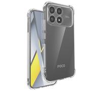 Coque pour Poco F8 Pro en Silicone Souple avec Coins Renforcés Transparent
