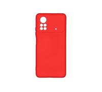 Coque pour Poco X4 Pro 5G Semi-rigide Finition Soft-touch Fine Rouge