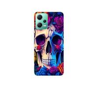 Coque pour Poco X5 5G avec motif tete de mort UV