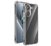 Coque pour Poco X8 Pro Bumper avec Coins Renforcés et Rebords Surélevés Transparent