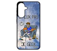 Coque Pour Pour Samsung Galaxy A56 5g Silicone J'peux Pas Je Geek Je Bleu Dessin Jpeux Jeux Video Comique Gamer Sm-A566b/Ds Console Drole