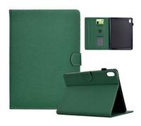 Coque pour Protection Tablette Compatible avec iPad 10e génération 10,9 pouces 2022, étui fin en cuir PU avec support multi angles, fente pour carte et fonction veille/réveil automatique ZURSANA Vert 