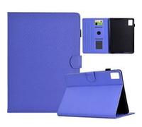 Coque pour Protection Tablette Compatible avec Lenovo Tab M11 11 pouces TB330FU 2024, fin, en cuir PU, avec support multi angles, fente pour carte et fonction veille/réveil automatique ZURSANA Violet 