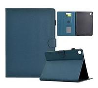 Coque pour Protection Tablette Samsung Galaxy Tab A11 8.7 Pouces 2025 Étui fin en cuir PU avec support multi angles et emplacement pour carte ZURSANA Bleu Bleu