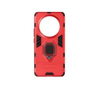 Coque pour Realme 12 Pro 5G Anneau Support Bi-matière Antichoc Rouge