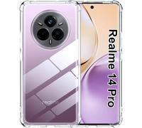 Coque Pour Realme 14 Pro 5G,Coque De Protection En Tpu Ultra Fine,Hautement Transparente Et Souple Avec Quatre Coins Renforcés Pour Résister Aux Chocs,Aux Rayures,Transparent.[Gopro1669]