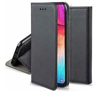 Coque pour Realme 14X 5G / Realme C75 4G / Realme C71 - Etui Housse Portefeuille Fermeture Magnétique Noir